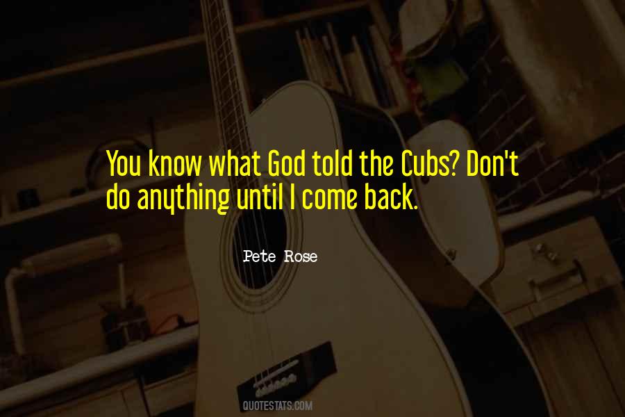 Pete Rose Quotes #328676