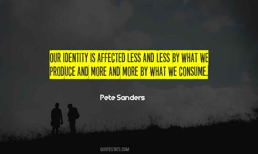 Pete Sanders Quotes #67363