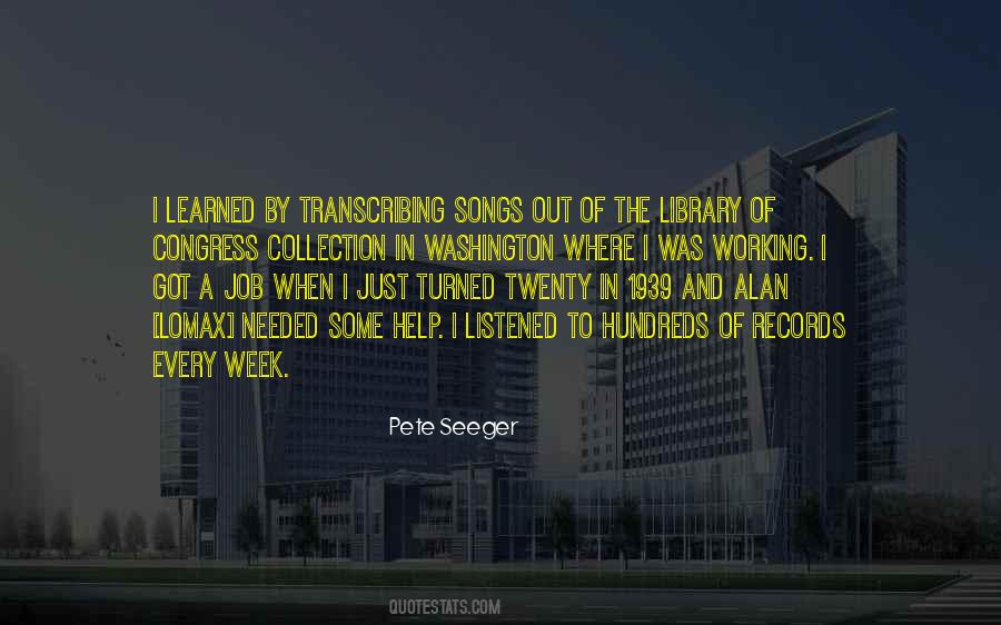 Pete Seeger Quotes #1228701