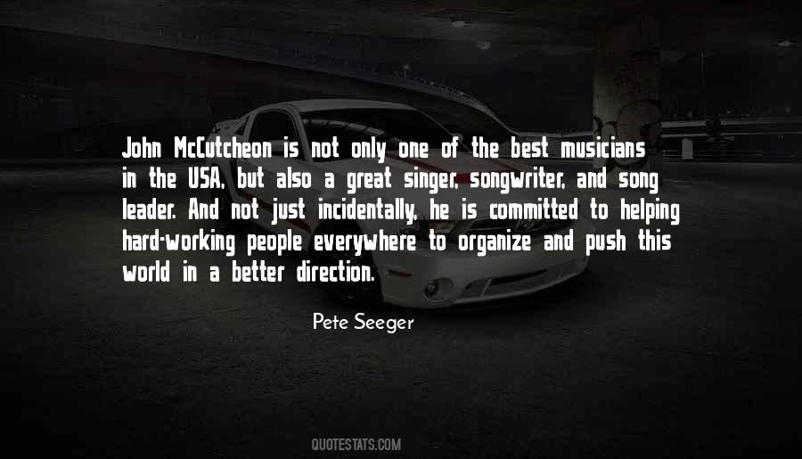Pete Seeger Quotes #1361352