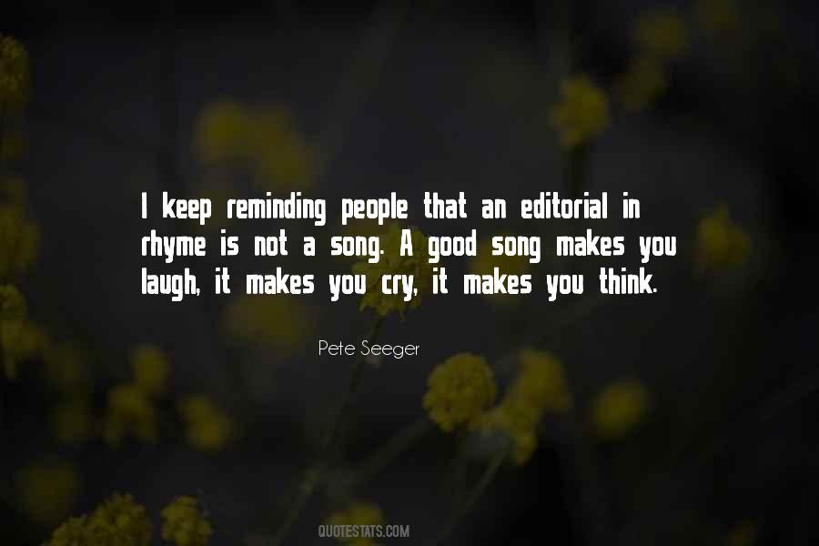 Pete Seeger Quotes #1383346