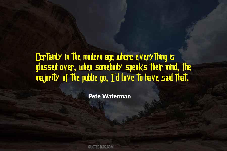 Pete Waterman Quotes #1025395