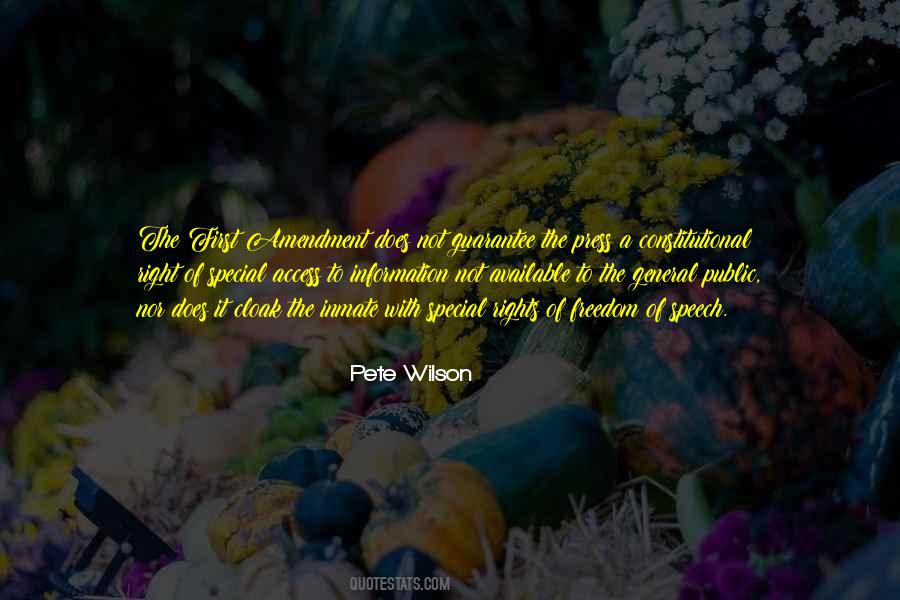 Pete Wilson Quotes #697916