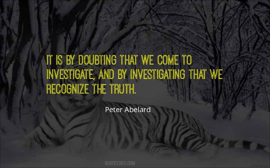 Peter Abelard Quotes #1463777