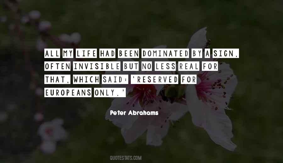 Peter Abrahams Quotes #1016875