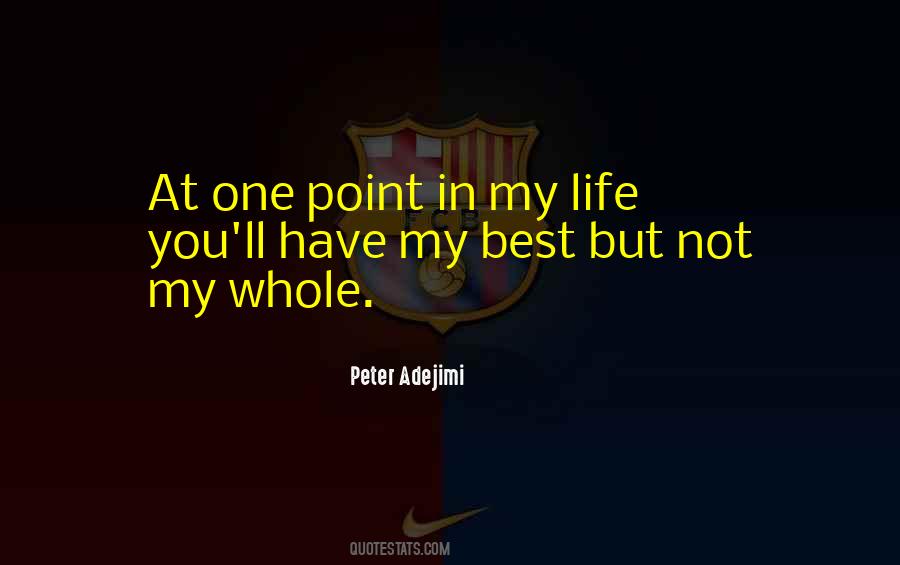 Peter Adejimi Quotes #1861405
