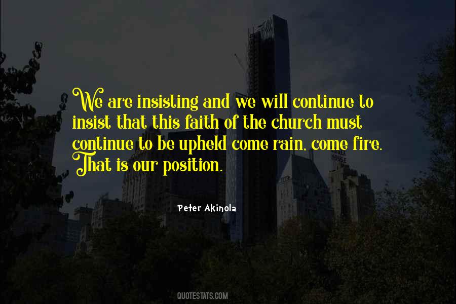 Peter Akinola Quotes #1608039