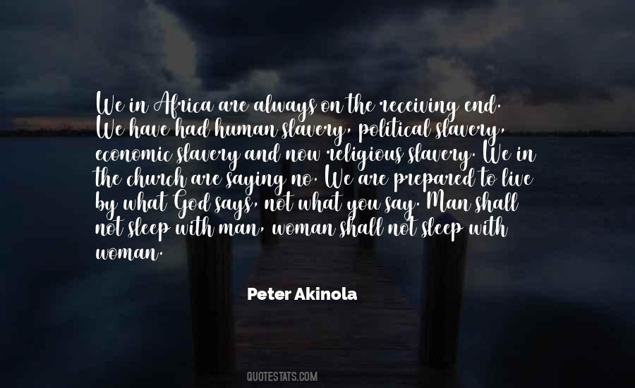 Peter Akinola Quotes #290488