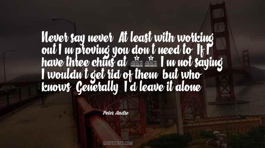 Peter Andre Quotes #999891