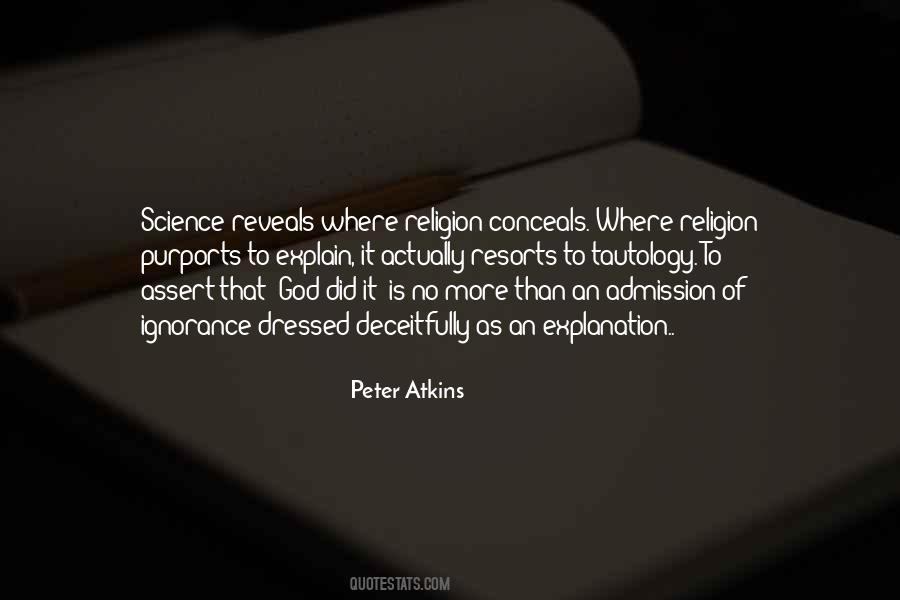 Peter Atkins Quotes #1670481