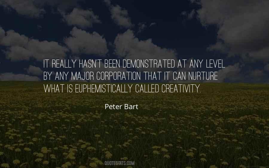 Peter Bart Quotes #248100