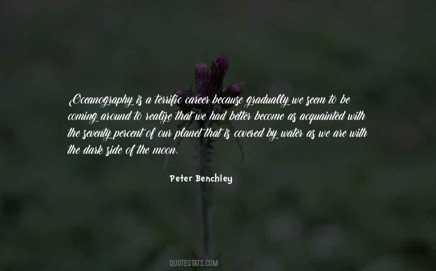 Peter Benchley Quotes #557246
