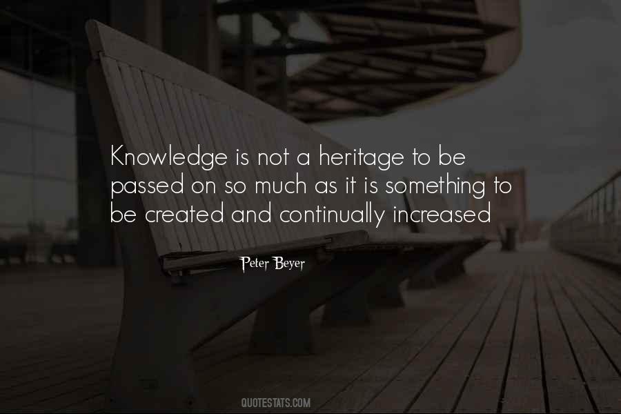 Peter Beyer Quotes #936221