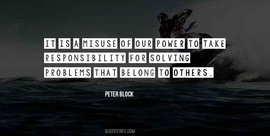 Peter Block Quotes #976348