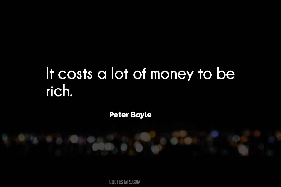 Peter Boyle Quotes #1708525