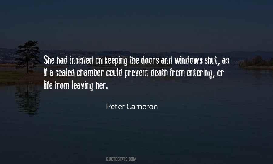 Peter Cameron Quotes #1024930