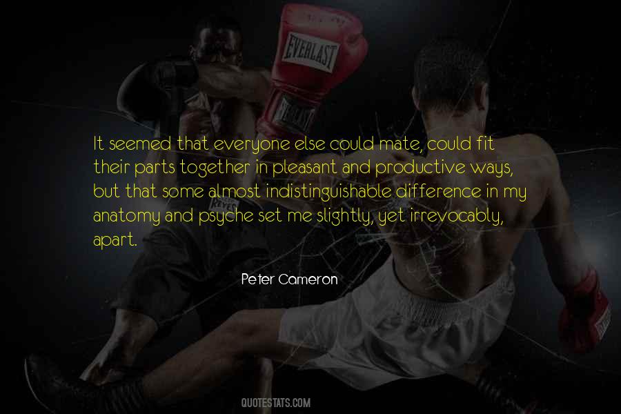 Peter Cameron Quotes #815167