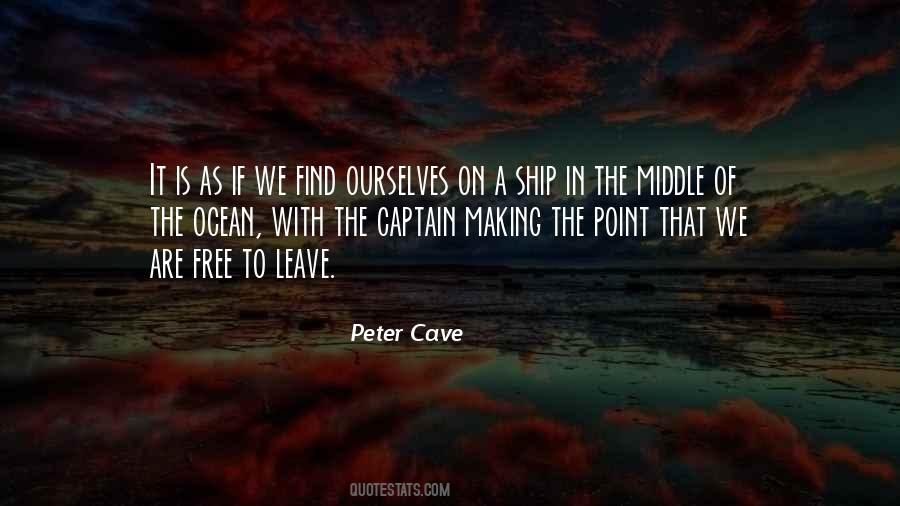 Peter Cave Quotes #795861