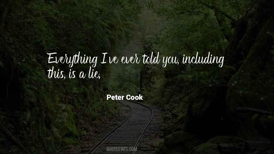 Peter Cook Quotes #1309717