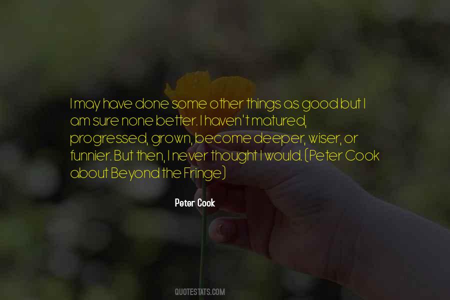 Peter Cook Quotes #197366