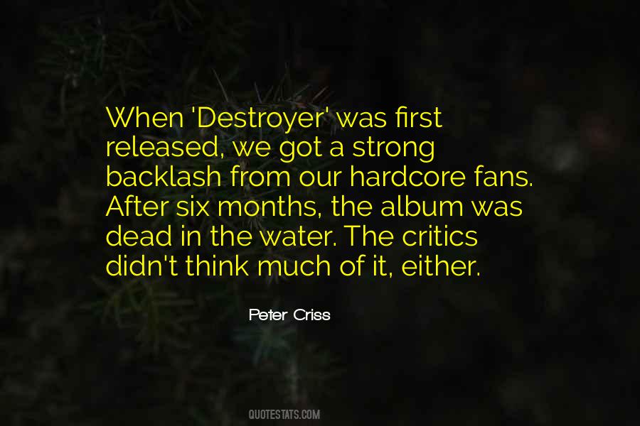 Peter Criss Quotes #876108
