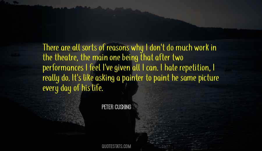 Peter Cushing Quotes #1759975