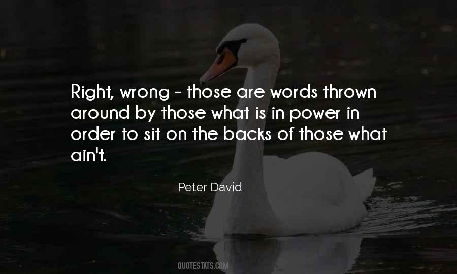 Peter David Quotes #1192598