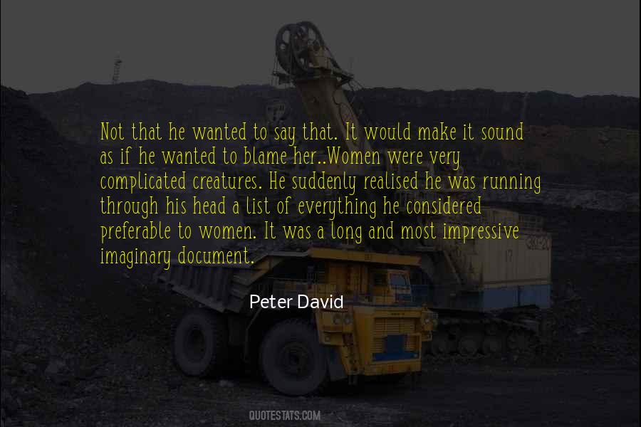 Peter David Quotes #1580863
