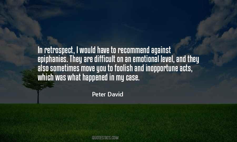Peter David Quotes #922140