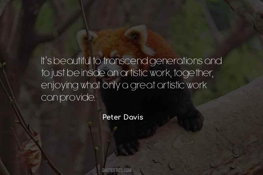 Peter Davis Quotes #1240966