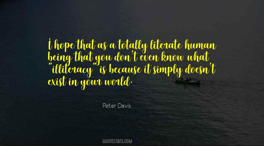 Peter Davis Quotes #1752607