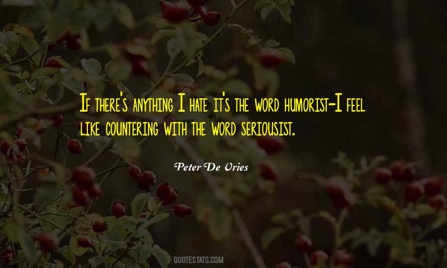 Peter De Vries Quotes #1150801