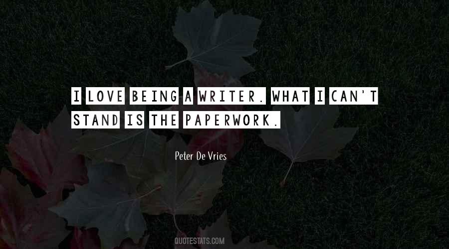 Peter De Vries Quotes #1845030