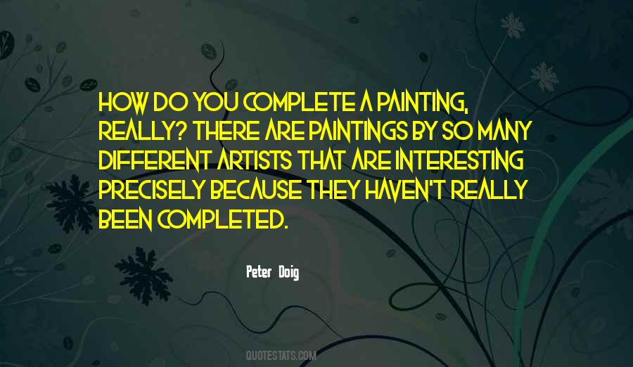 Peter Doig Quotes #415277