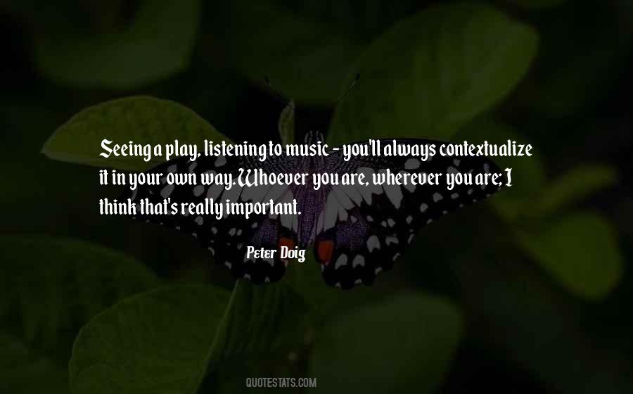 Peter Doig Quotes #729876