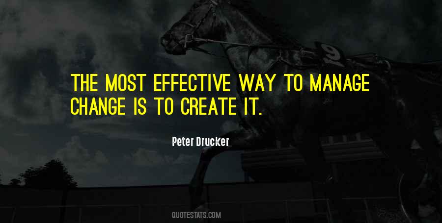Peter Drucker Quotes #100943