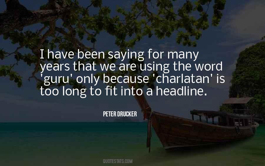 Peter Drucker Quotes #256344