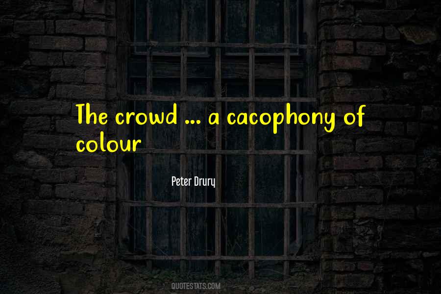Peter Drury Quotes #92836