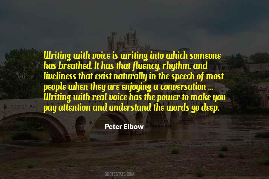 Peter Elbow Quotes #949256