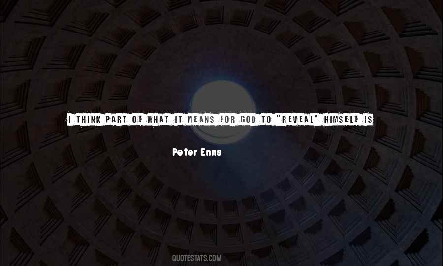 Peter Enns Quotes #1178815