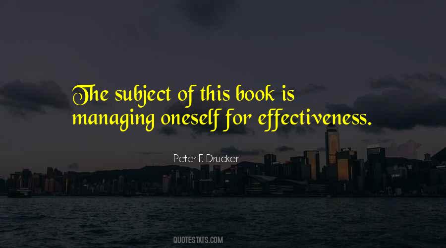Peter F. Drucker Quotes #1320401