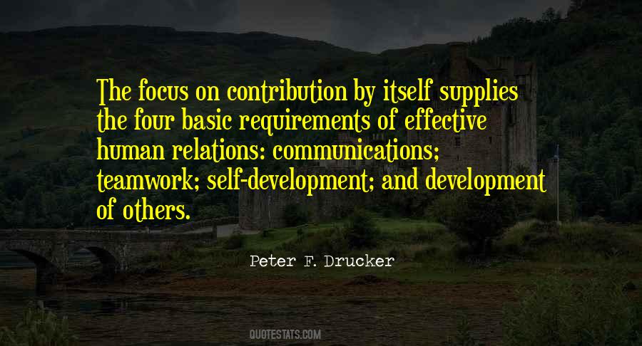 Peter F. Drucker Quotes #374503