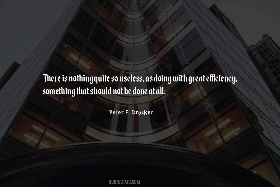 Peter F. Drucker Quotes #38486