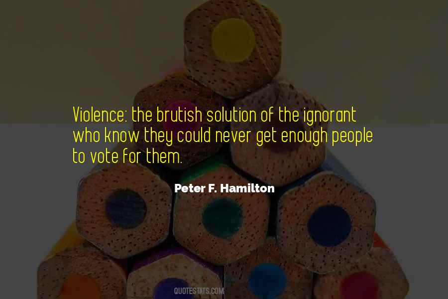 Peter F. Hamilton Quotes #1824638