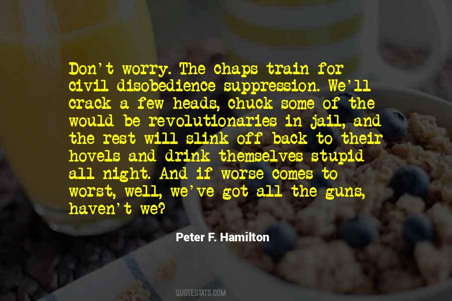 Peter F. Hamilton Quotes #502210