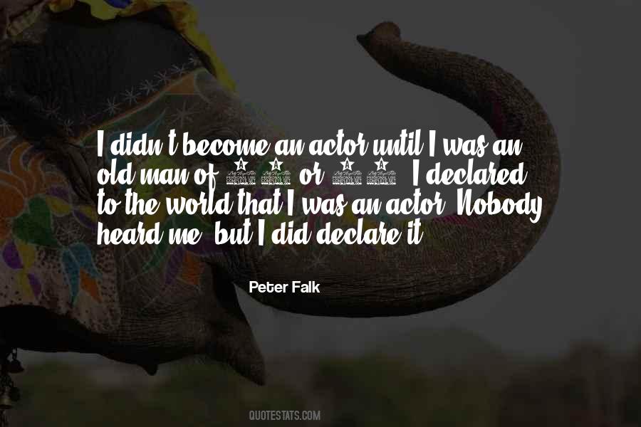 Peter Falk Quotes #1050864