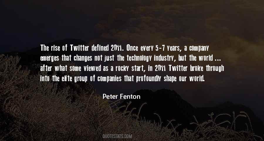 Peter Fenton Quotes #310589