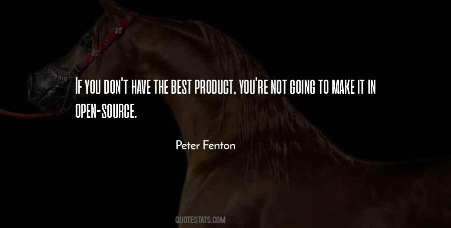 Peter Fenton Quotes #52751