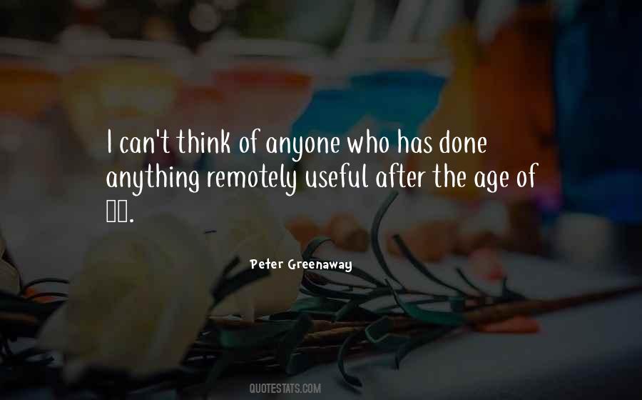 Peter Greenaway Quotes #1128801