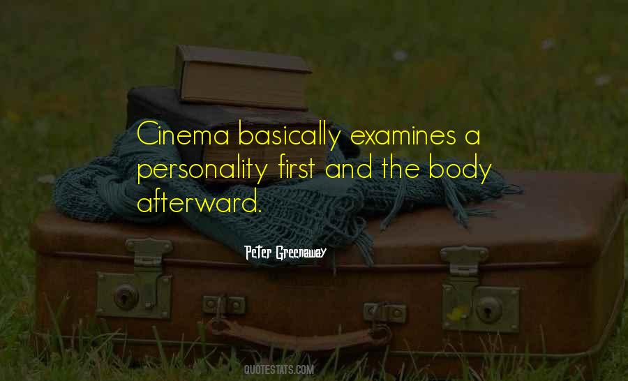 Peter Greenaway Quotes #1241940